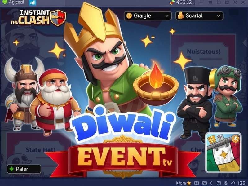 Diwali festival event in Instant Tactics Clash Instant Tactics Clash Diwali event